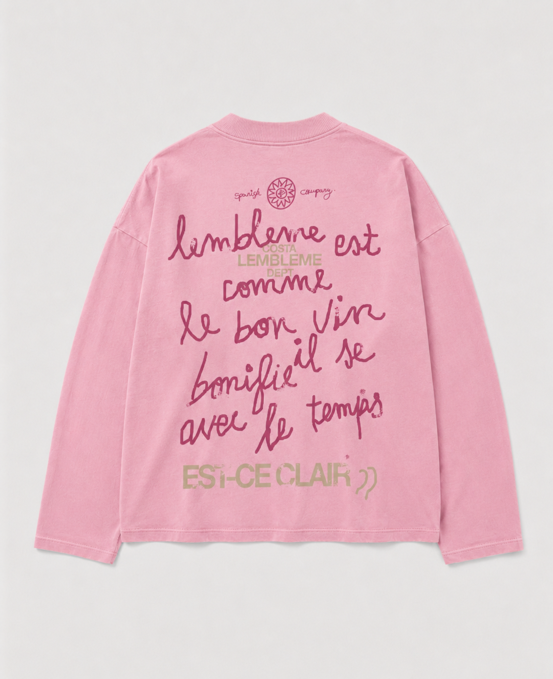 LE BON VIN LONGSLEEVE