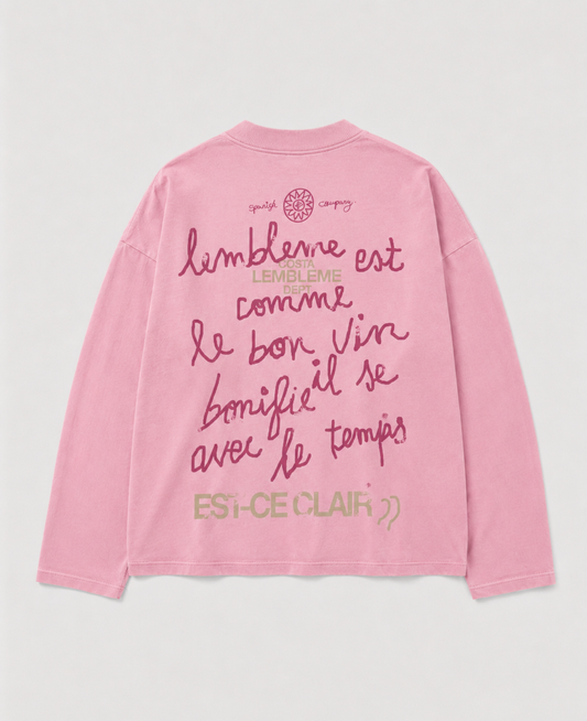LE BON VIN LONGSLEEVE