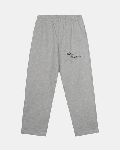 NOTRE EMBLEME LEATHER SWEATPANT