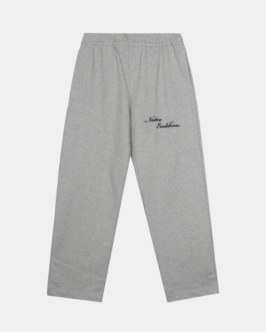 NOTRE EMBLEME LEATHER SWEATPANT