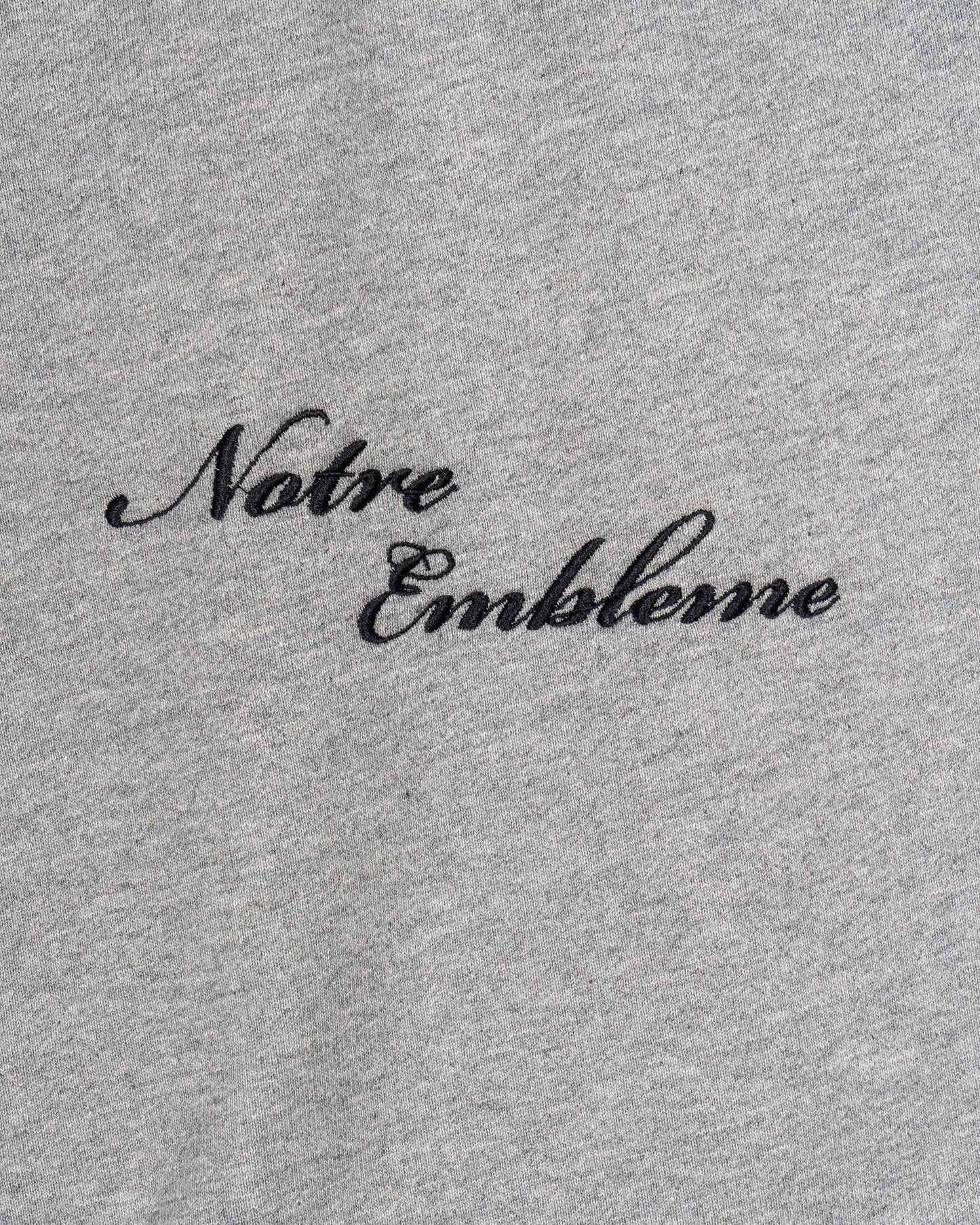 NOTRE EMBLEME LEATHER SWEATPANT