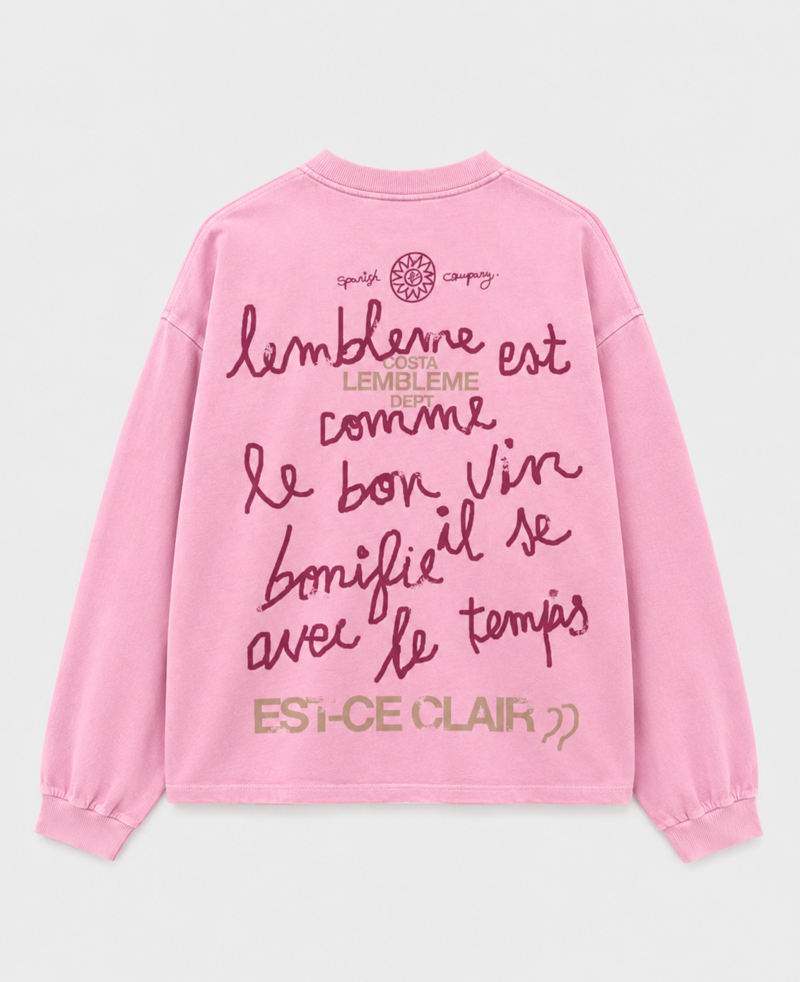 LE BON VIN LONGSLEEVE