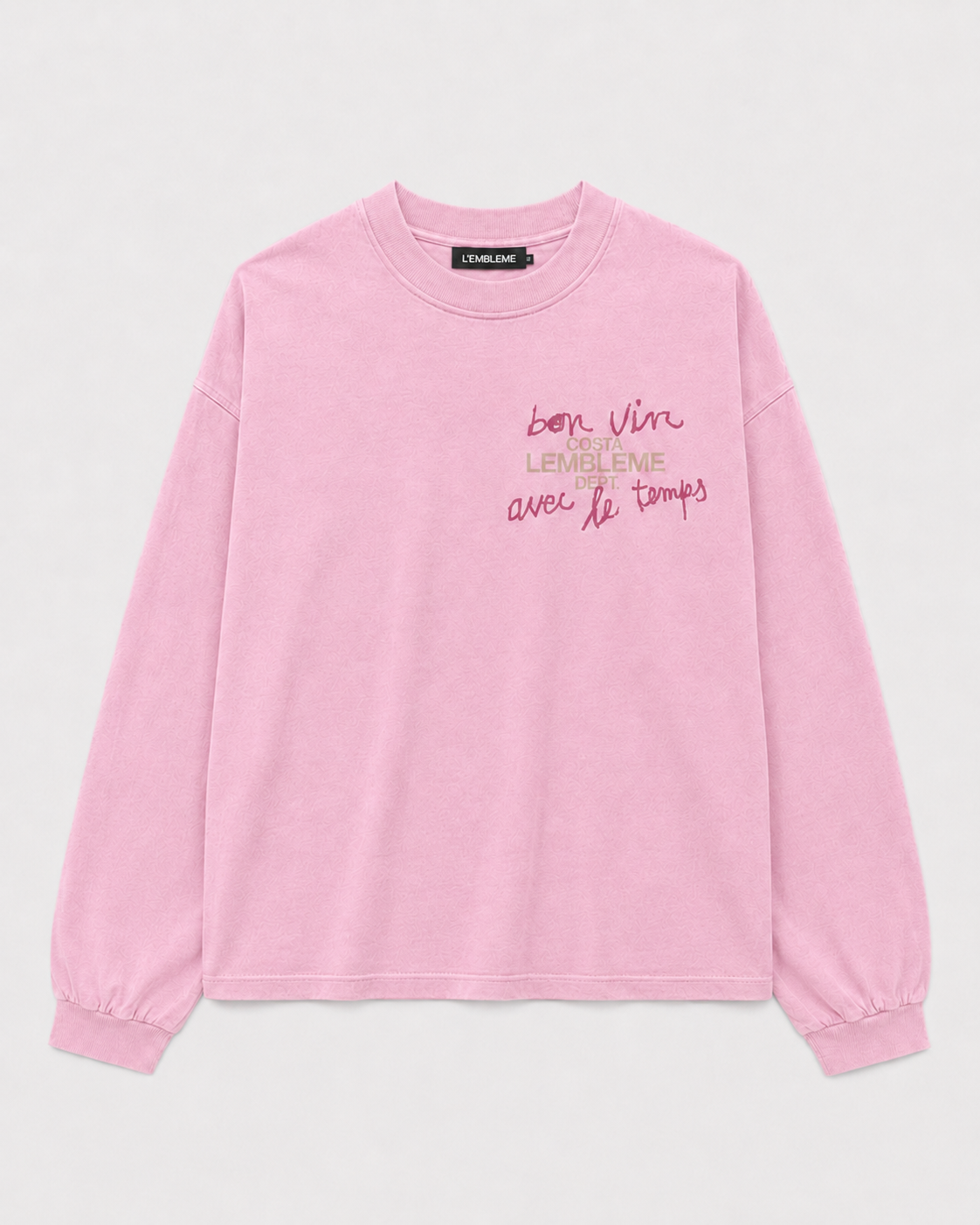 LE BON VIN LONGSLEEVE